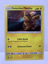 Detective Pikachu Sole e Luna Promo SM190 Holo SMP Pokemon TCG Card LP