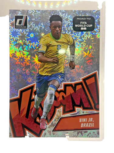 Vini Jr. #6 2025 Panini Donruss Road to FIFA Kaboom card