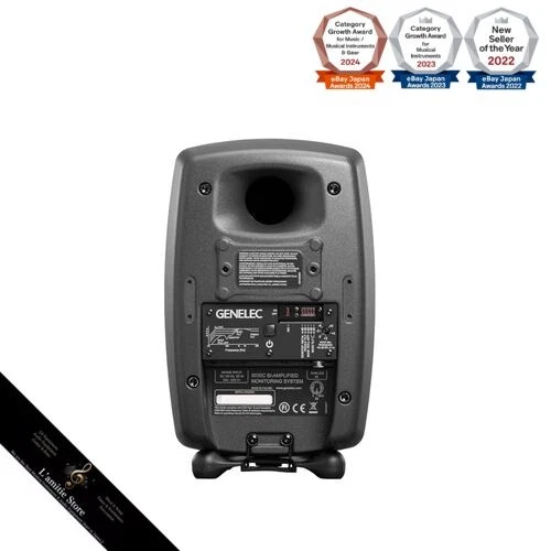 Genelec 8030CP Reference Monitor Speaker Grey 1 Speaker Made in FinlandJapan - Image 2 of 4