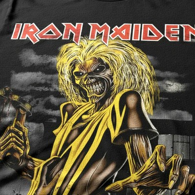 Iron Maiden Killers Album Men's T Shirt Eddie Head Heavy Metal