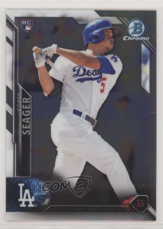 2016 Bowman Chrome Corey Seager #40 6u5