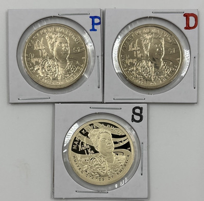 2025  PDS Sacagawea $1 MARY KAWENA PUKUI  Native American   READY 2 SHIP 