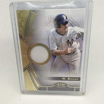 2023 Topps Tier One - Tier One Relics a Wade Boggs #T1R-WB3 /400 (MEM)