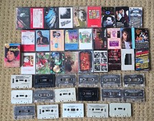 LOT of 45 Cassette Tapes - Mixed Genres - Hip Hop, R B, Christmas, Country More