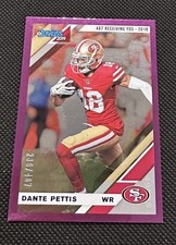 2019 Donruss- Dante Pettis #225 PURPLE STAT LINE /467