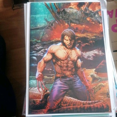 WOLVERINE #4 JAY ANACLETO EXCLUSIVE SECRET VIRGIN VARIANT   