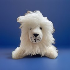 Handmade Alpaca Lion, Alpaca Fur Plush Lion Soft Made in Peru