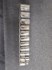 Armstrong Tools Usa 39-124 39-122 11pc 12 Drive 12-24mm 12pt Socket Set