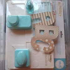 We R Memory Keepers Mini Alphabet Punch Board (New In Package opened but unused 