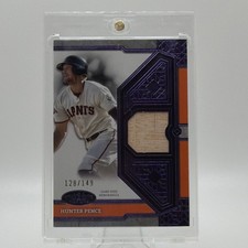Topps Tier One Tier One Relics Hunter Pence #T1R-HP Purple Foil /149 Giants