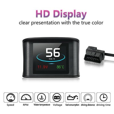 OBD Auto Fehlerdiagnose Geschwindigkeit Fahren Rechner Auto Hud Head-Up Display