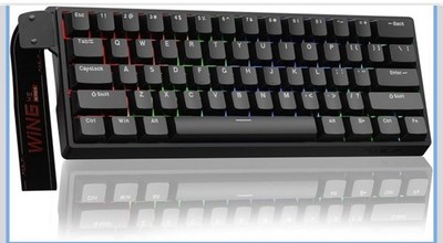 AULA Win60 Hall Effect 60% Magnetic Switch Gaming Keyboard - Black New In box