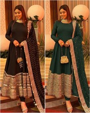 Women Dress Pakistani Salwar Kameez Readymade Suits Indian Wedding Party 3 Piece