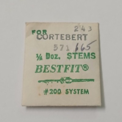 Cortebert 571 665  Winding Stem (1 Stem) BESTFIT #200- 243