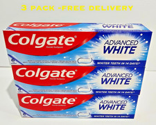 Colgate Advanced White Toothpaste 100ml x3 | Whitening Toothpaste | Free Post 21.63 per litre