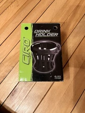 Ciro Black Cup / Drink Holder without Mount for Universal or Replacement Use
