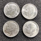 1959-1960-P&D Roosevelt Dimes - 90% Silver - Philadelphia & Denver Mints - BU