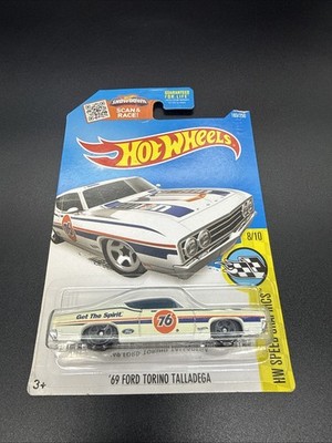 Hot Wheels 2016 HW Speed Graphics  69 Ford Torino Talladega (BB71)