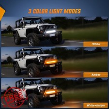 Nilight 20Inch LED Light Bar 420W 3 Modes Driving Fog Spot Flood Truck