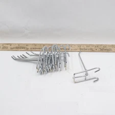 (12-Pk) Slatwall Wall Mount Euro Hooks Arm Retail Shop Display 4" 4085897161