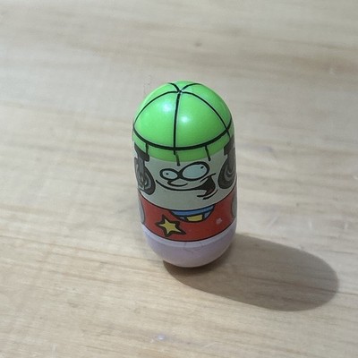 Mighty Beanz #4 DEEJAY DJ Bean 2003 Series 1 Moose Collectible Toy