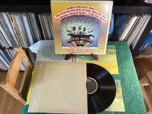 The Beatles Magical Mystery Tour 1967 LP Record *Mismatch* Media Grade READ!
