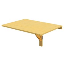 80 x 60 cm Wall Mounted Folding Table Drop-Leaf Floating Writing Desk