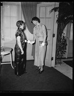 Photo:MRS. JOHN NANCE GARNER AND MRS. FRANKLIN D. ROOSEVELT