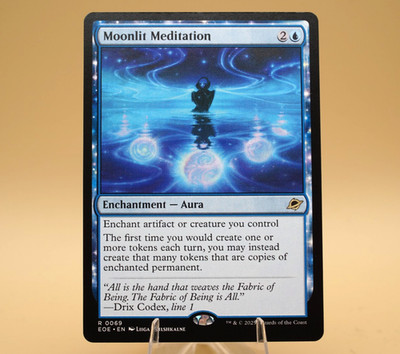 Moonlit Meditation | 69 | Rare | Regular | EOE | MTG | Store Promo