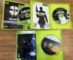 Microsoft XBOX 360 21 Game bundle Most W Manuals *NOT TESTED*