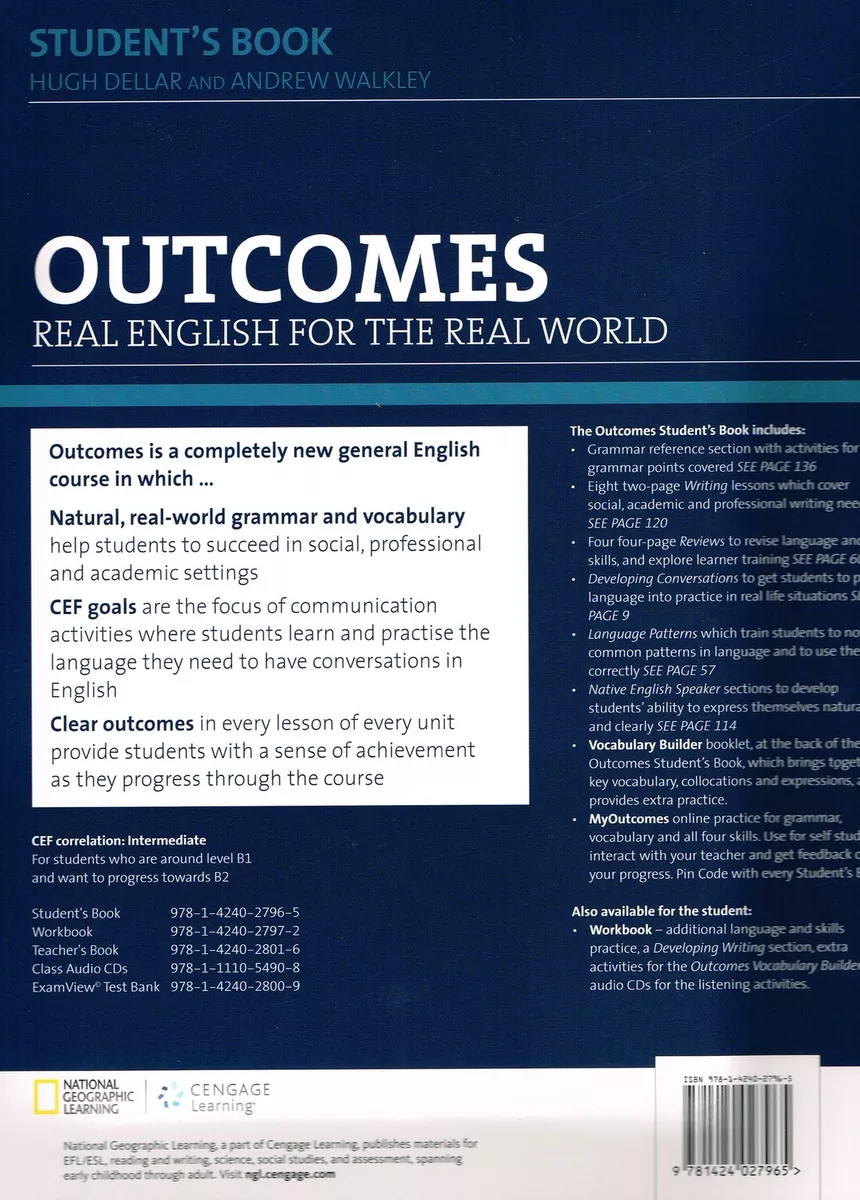 Outcomes Intermediate Student S Book Купить