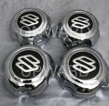 SUZUKI VITARA XL-7 NEW SET of (4) Chrome Center Caps Covers 2004 2005 2006 2007