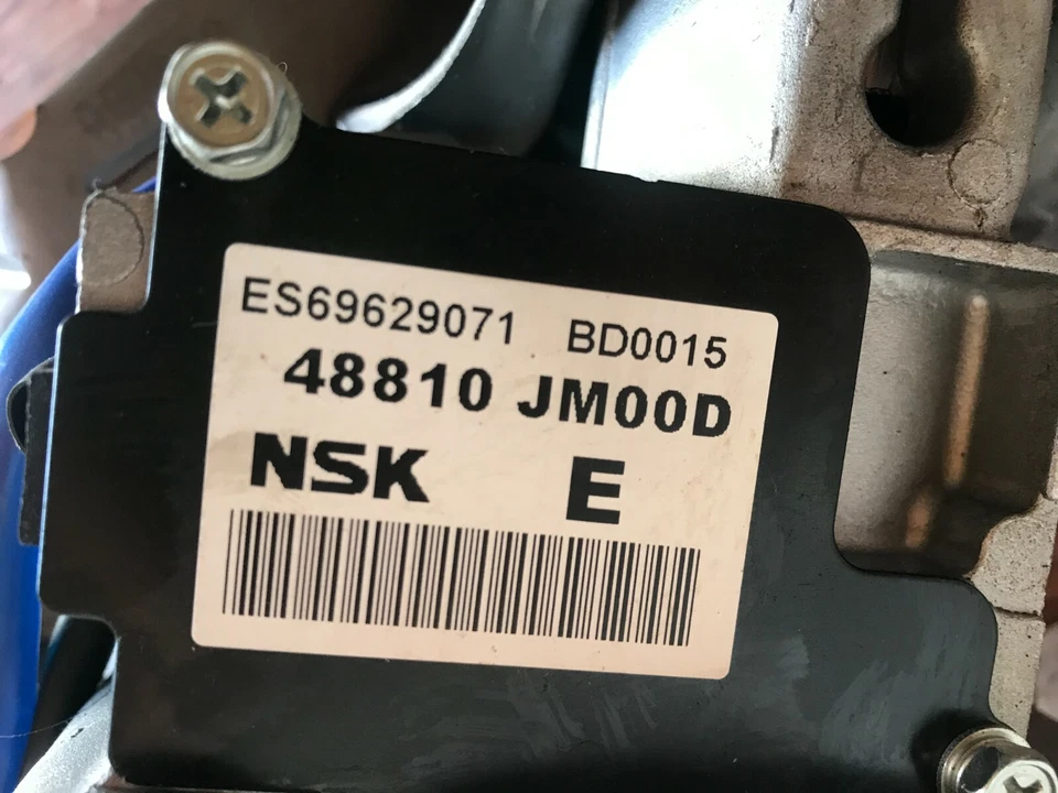 Columna de dirección asistida Nissan Rogue 2008-2013 con motor OEM 48810 JM00D Foto 4 de 4