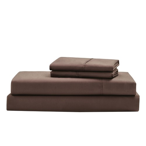 100% Pure Cotton Sheet Sets Deep Fitted Flat Sheet Pillwocases Breathable Soft - Picture 35 of 43