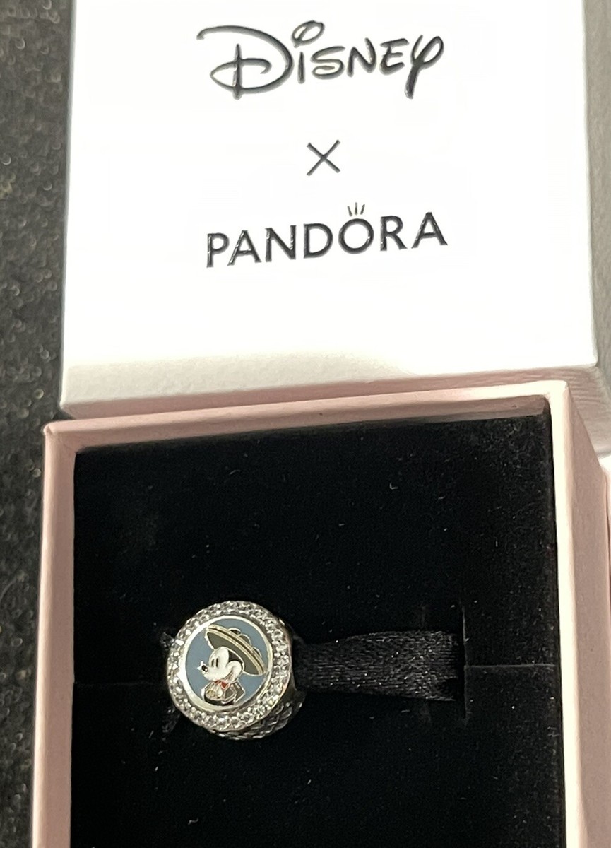 PANDORA チャームセット＋ブレスレット ミッキー/英国バス/ギフトボックス パンドラ Pandora ミッキーマウス チャーム ブレスレット White Mickey