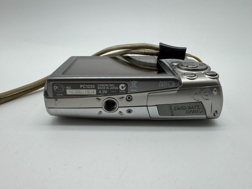 Canon Digital IXUS 950 IS Digitalkamera PC1235 8MP Silber 4x Optischer Zoom - Bild 9 von 11