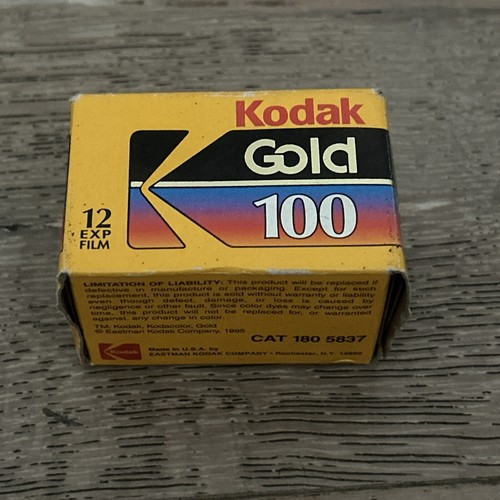 Kodak Kodacolor 35mm ISO 100/21 12 Exp Print Film Gold Plus 100 Expired 10/97 - Picture 2 of 6