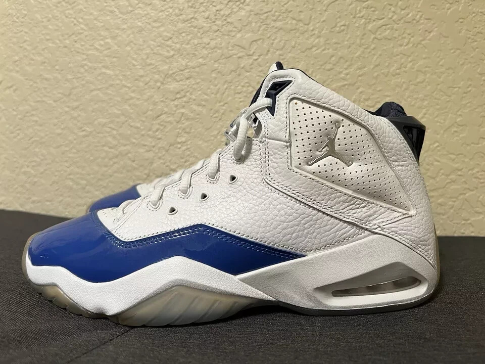 NIKE Jordan B’Loyal White/Royal Blue Sneakers 315317114 Men’s Size US