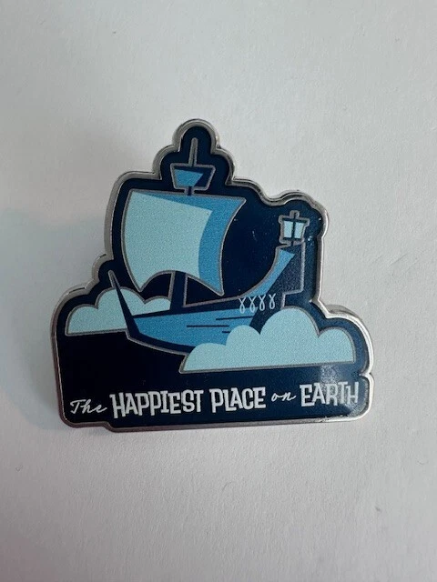 DLR 65 Years of Magic Mystery Peter Pans Flight Happiest Place Disney Pin (A0)