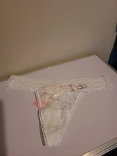 I Do White Wedding Thong By Jenni Intimates
