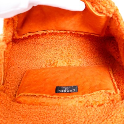 CHANEL オレンジロゴフリルタンクトップ 34 CHANEL オレンジロゴフリルタンクトップ 34 Chanel 02P CC Terry Logos