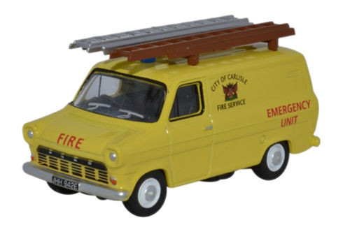 Oxford Diecast 76FT1004 Ford Transit MK1 City Of Carlisle Fire