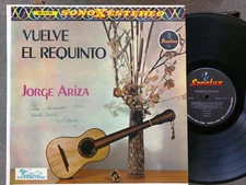 COLOMBIAN LP: JORGE ARIZA Vuelve El Requinto SONOLUX IES 13-128 stereo