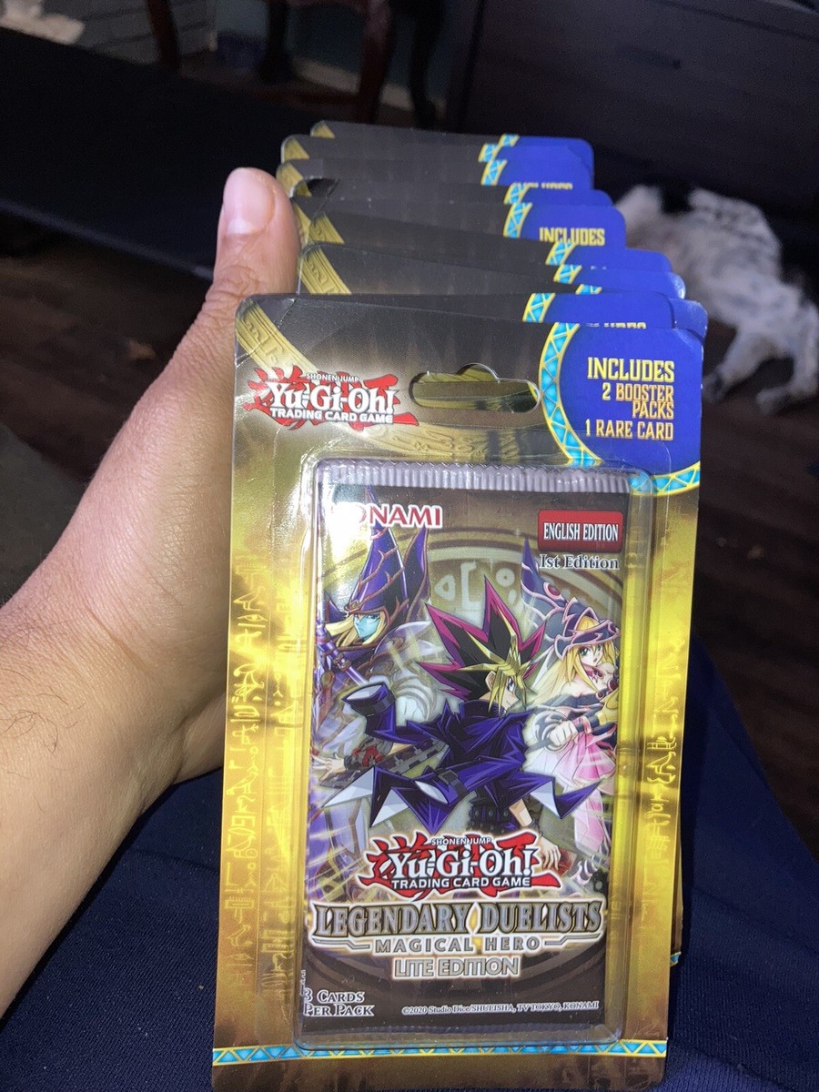 legendary duelist booster box card list Yu-Gi-Oh! Legendary Duelists Magical Hero Lite Edition Booster Lot Of 9  Packs
