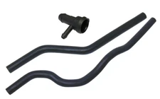 Set of 2 Heater Hoses w/ Connector for JAGUAR XJ8  XK8 XKR