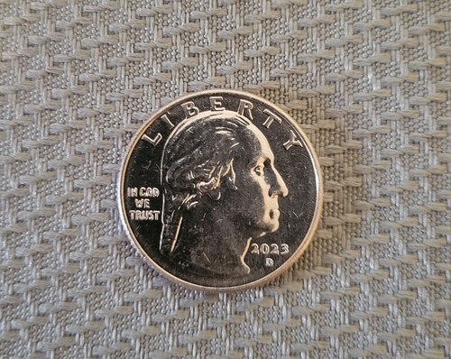 NEW ERROR - 2023 D - Jovita Idar Women's Quarter Reads “In Cod We Trust