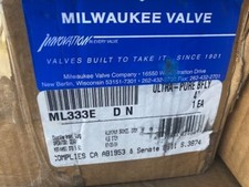Milwaukee Ultra Pure ML333E D N ML Series Lug Style Butterfly Valve, 4 in (NEW)