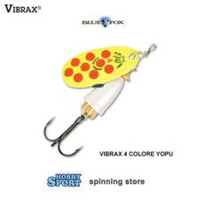 VIBRAX 4 BFU4 COL.  YOPU 10 GR CUCCHIAINO ROTANTE BLUE FOX SPINNING TROTA LUCCIO