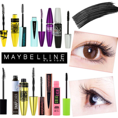 Maybelline Lash Sensational/ Colossal/ Falsies/ Waterproof/ Black Mascara Pick 2