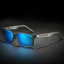 Aluminium Polarized Sunglasses Men's Driving Outdoor Fishing Sport Glasses UV400